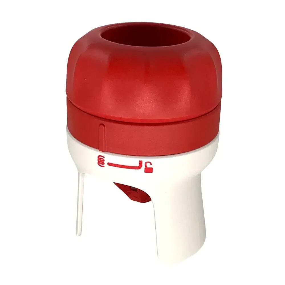 Tupperware Vegetable Cutter Spiralizer Handy Veggie Noodle Cutting Tool Red
